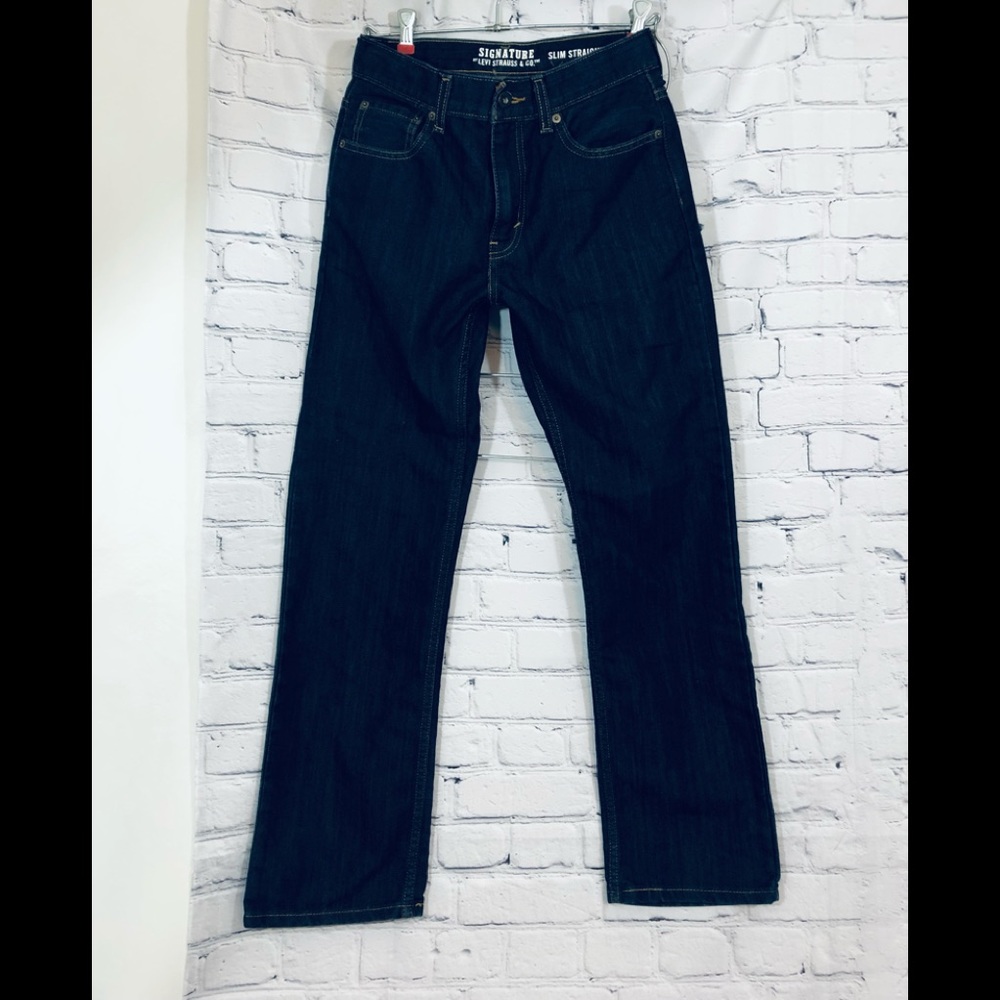 Levi Strauss & Co Signature Slim Straight 18 Reg